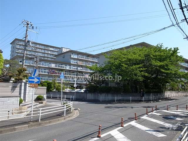千里山田コーポラスの全景
