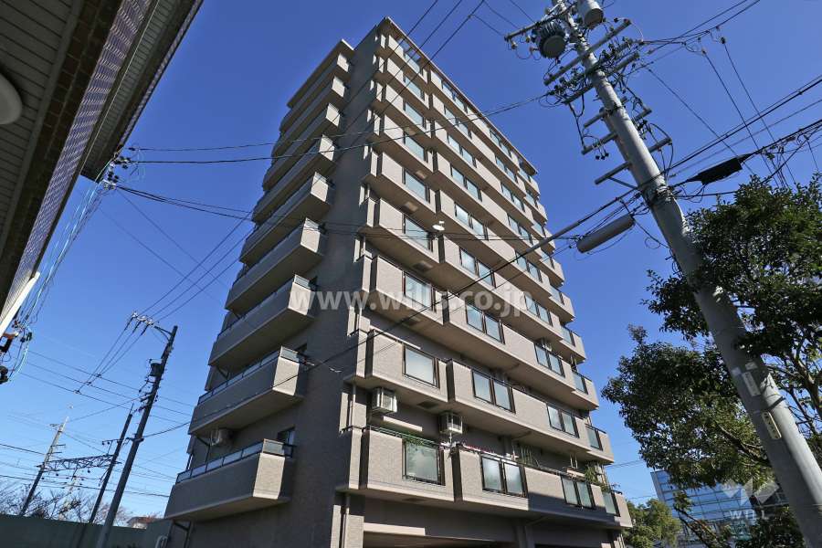 シティコーポ清水の外観（南西側から）