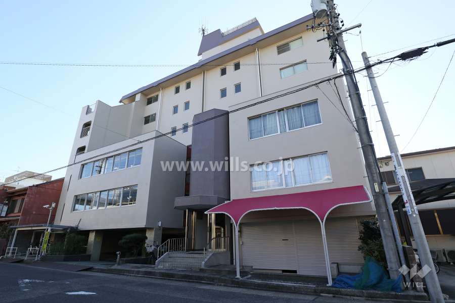 コーポ清水の外観（北西側から）