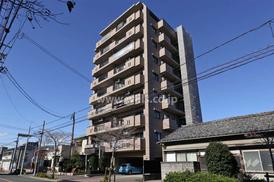 グリーンコーポ名城公園の外観（南東側から）