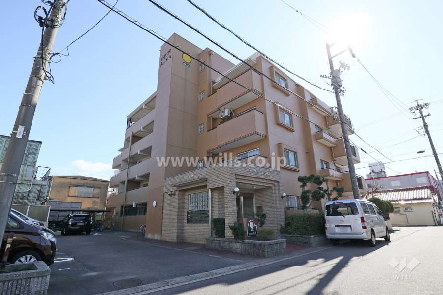 エスポア味鋺の外観（北西側から)