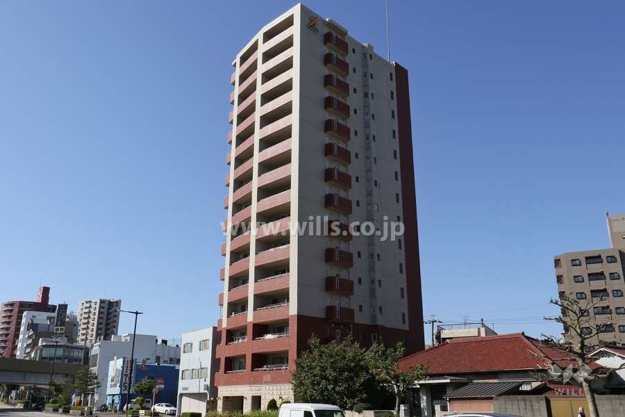 グランコート大曽根の外観（北東側から）