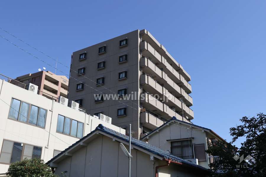 シャトー大曽根の外観（南西側から）