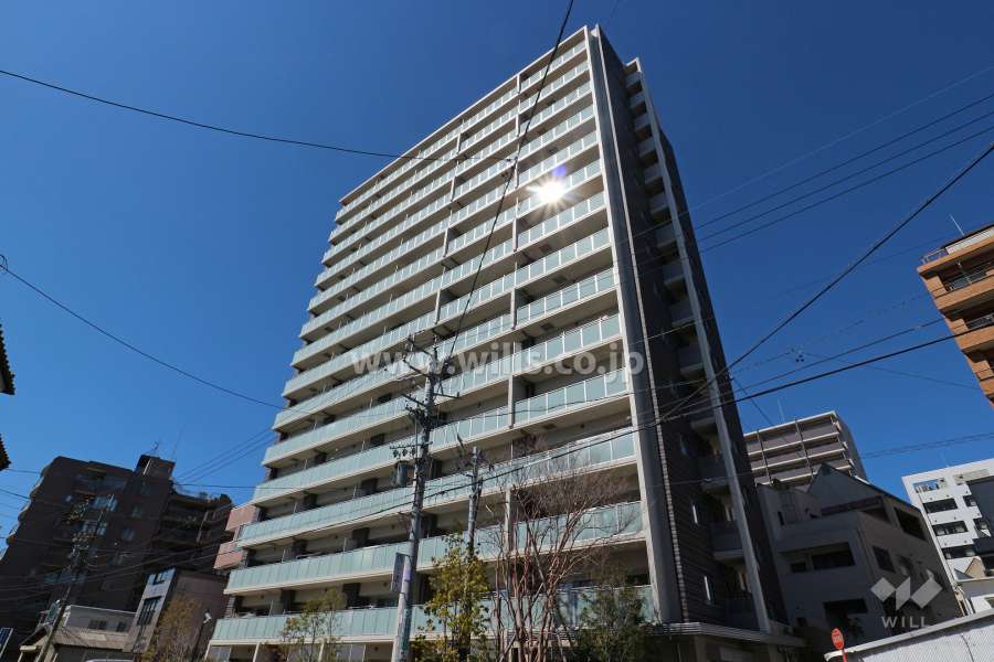 ザパークハウス大曽根レジデンスの外観（南東側から）