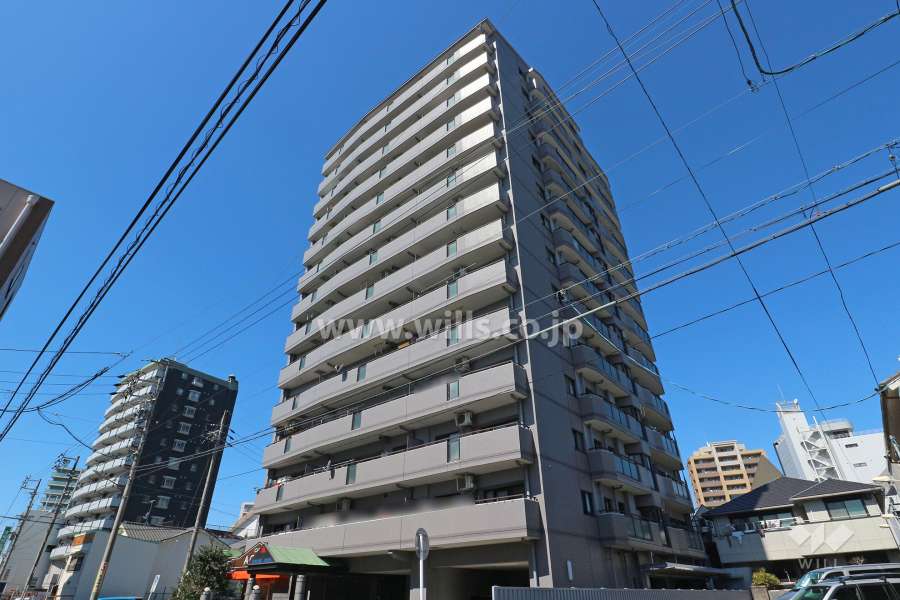 サンハウス大曽根の外観（南東側から）