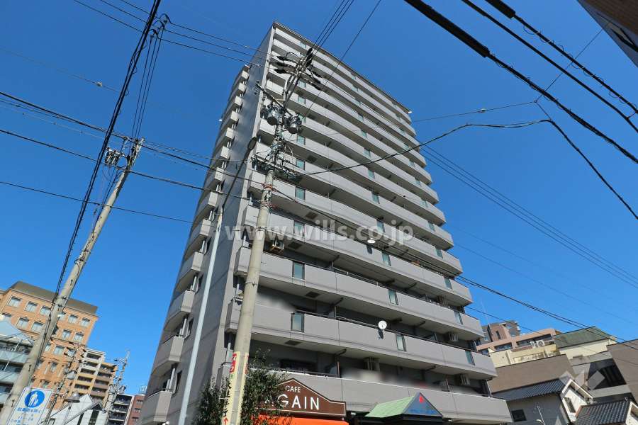 サンハウス大曽根の外観（南西側から）