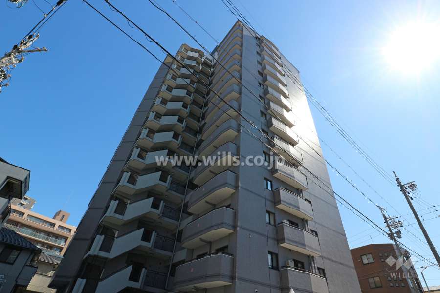 サンハウス大曽根の外観（北西側から）