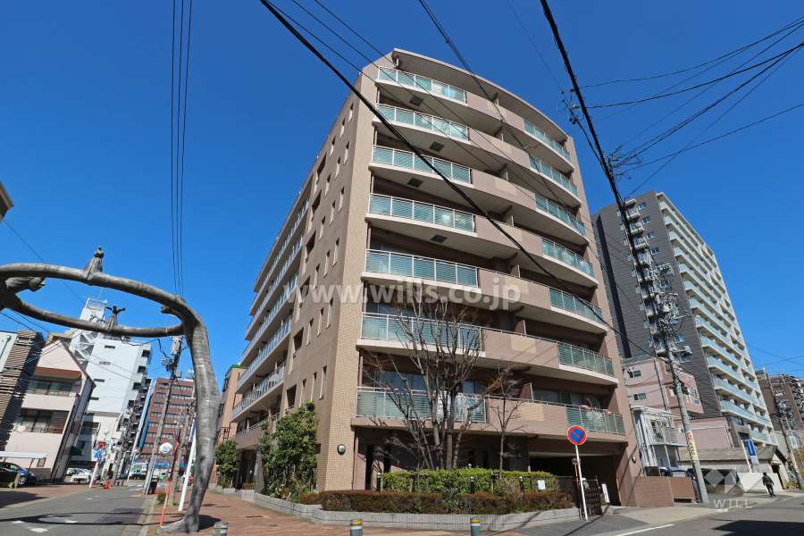 シンフォニースクエア大曽根の外観（南西側から）