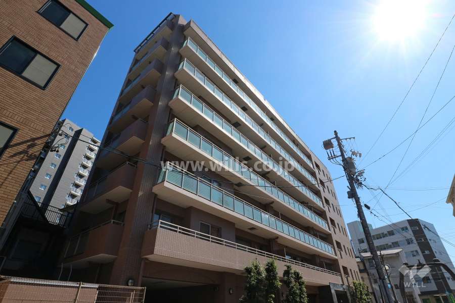 シンフォニースクエア大曽根の外観（北西側から）