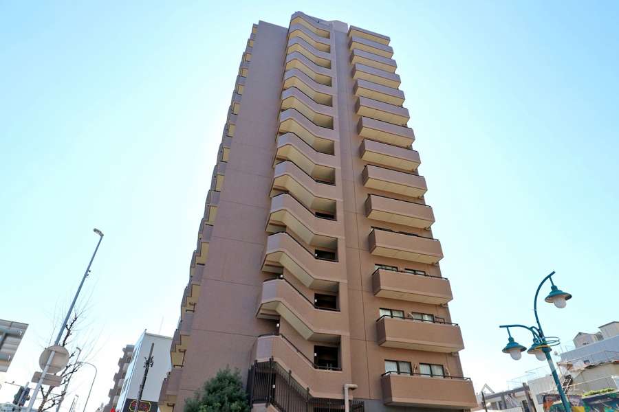 アーバンタワー大曽根の外観(北西側から)
