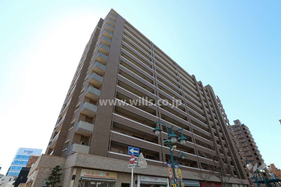 パークスクエア大曽根の外観（北西側から）