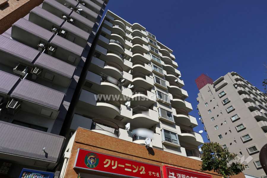 一光ハイツ大曽根の外観（南西側から）