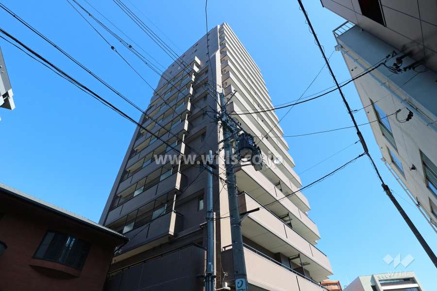 大曽根シティハウスの外観（南西側から）