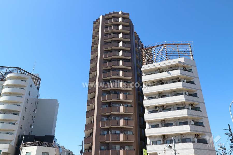 大曽根シティハウスの外観（北東側から）