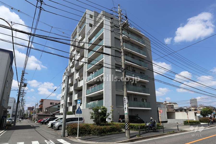 サンクレーア志賀の外観（南東側から）