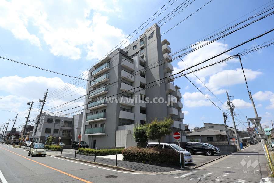 サンクレーア志賀の外観（北東側から）