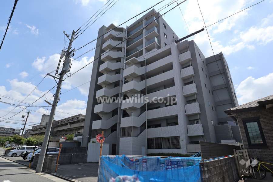 サンクレーア志賀の外観（北西側から）