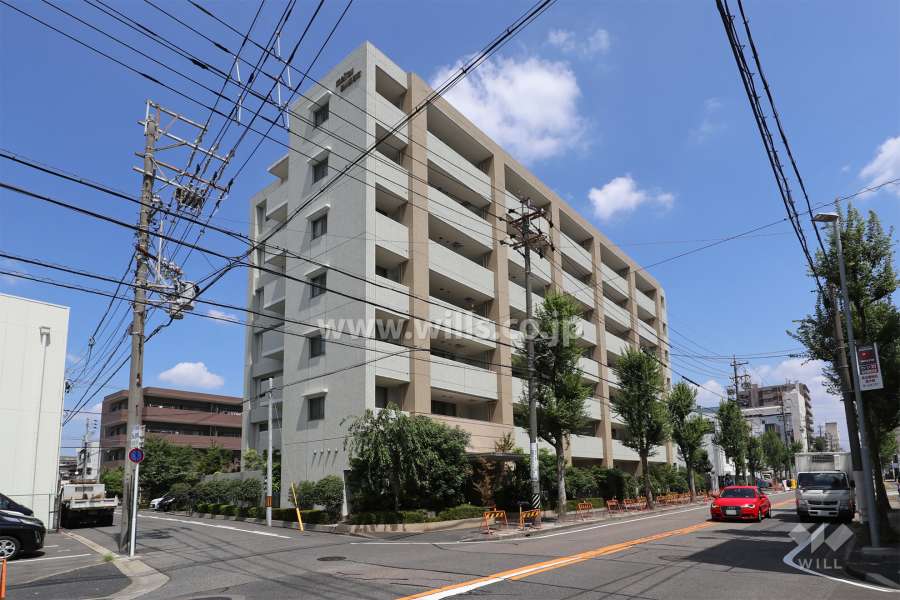 メイツ黒川長喜町の外観（南西側から）