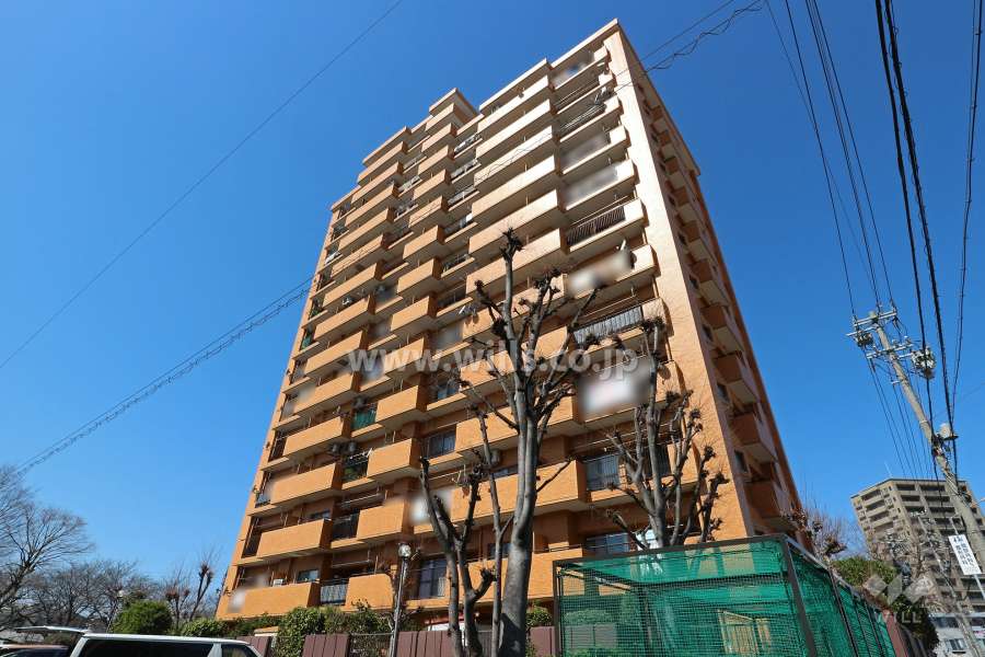 ライオンズマンション尾上町の外観（南東側から）