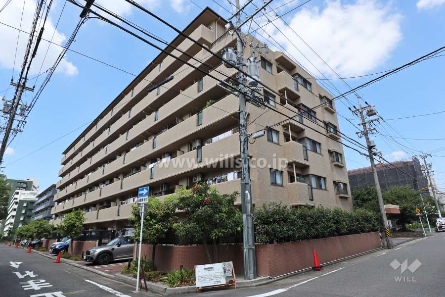メイツ黒川の外観（南東側から）