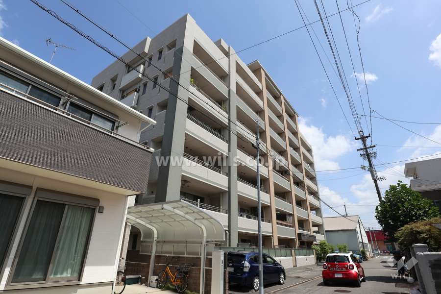 ユニーブル城北ステージの外観（南西側から）