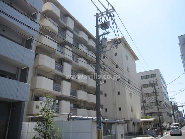 チサンマンション第１江坂の外観（北西側から）