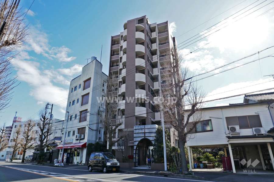 ヴィアレ若葉の外観（北西側から)