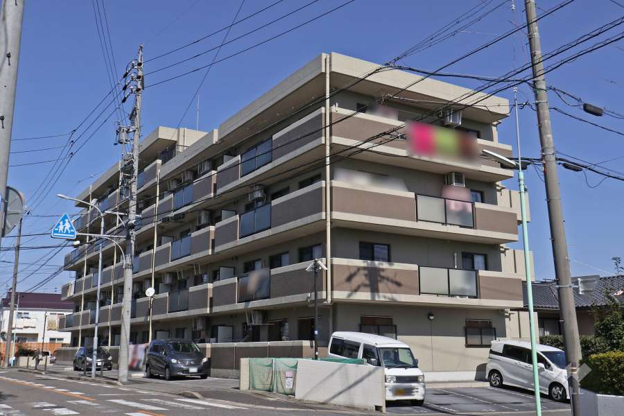 NDSマンション楠の外観（南側から）