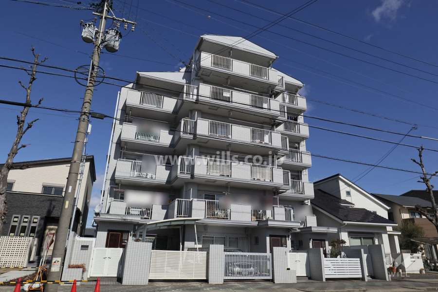 ナビシティ如意の外観（南西側から）