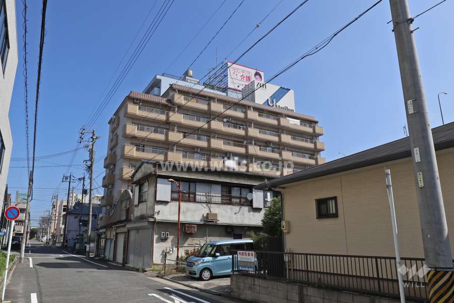 ユニーブル城北の外観(南側から)