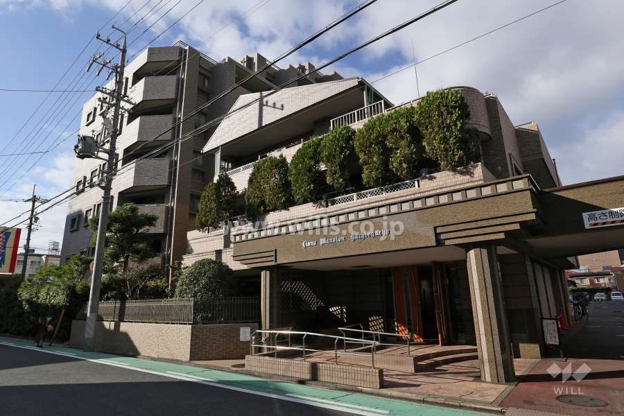 ライオンズマンション八龍町の外観（北東側から）