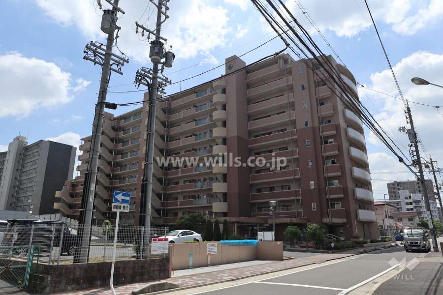 シティコーポリフレ黒川の外観（北西側から）