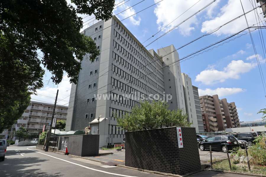 鳩岡マンションの外観(北側から)