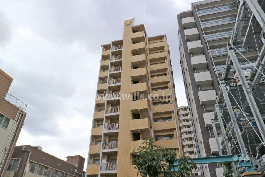 エスポア平安通の外観（北西側から)