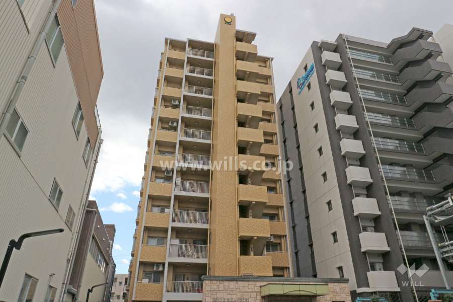 エスポア平安通の外観（北東側から)