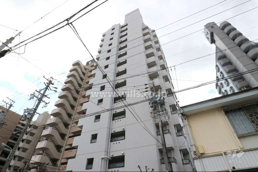 グランドメゾン平安通の外観（北側から）