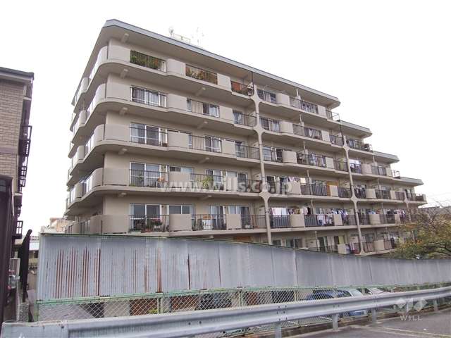千里豊津パークハイツの外観(西側から)