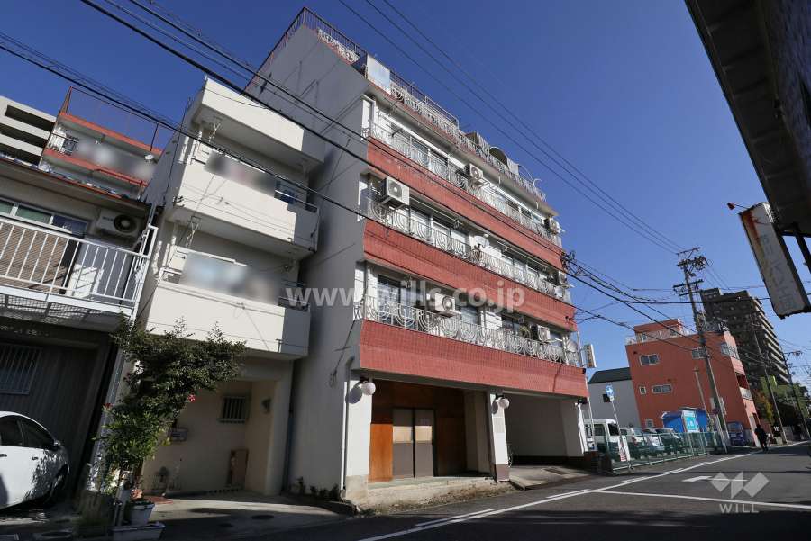 シャンホーム平安の外観（南西側から）