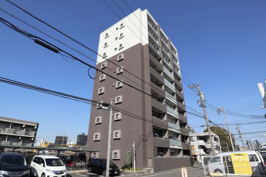 ベリスタ志賀本通の外観（南西側から）