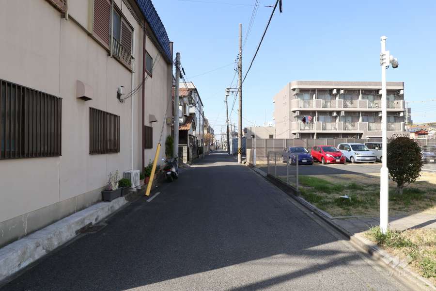 敷地の前面道路