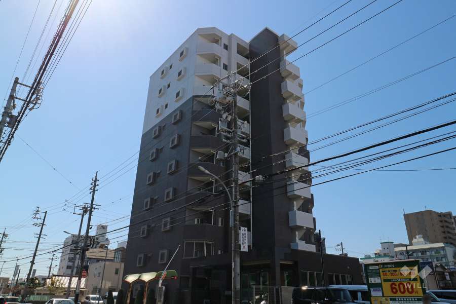 べリスタ志賀本通の外観（北東側から）