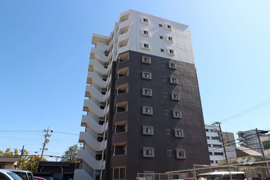べリスタ志賀本通の外観（北西側から）