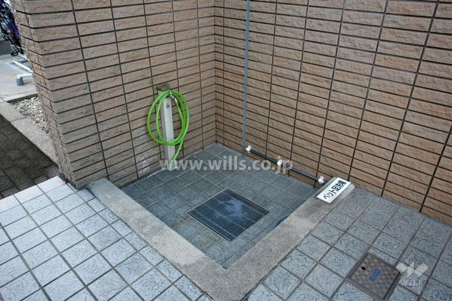 ペット足洗い場