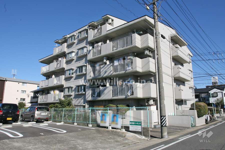真栄マンション浦里の外観(南側から)