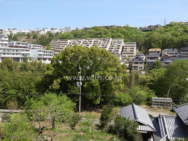 カネボウ西宮名塩東山グリーンマンションの遠景