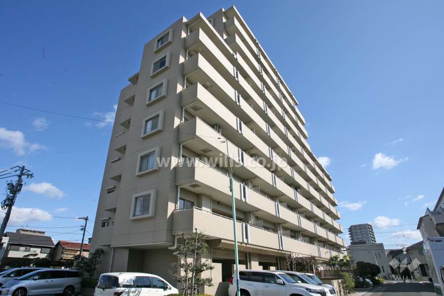 藤和シティホームズ鳴海の外観(南西側から)