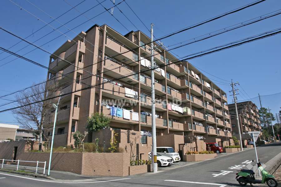 コンセール徳重ヴェール壱番館の外観(南西側から)