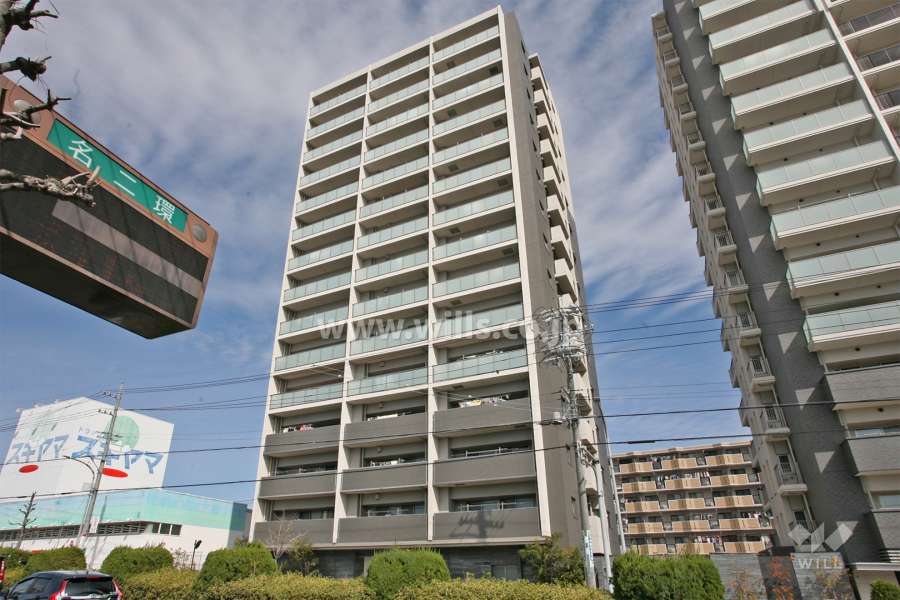 アトレ徳重ブライトヒルズの外観(南東側から)
