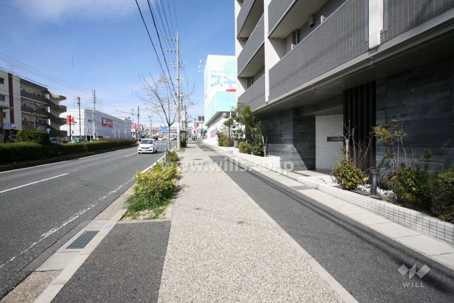 敷地前面道路