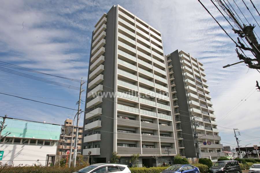 アトレ徳重ブライトヒルズの外観(南西側から)